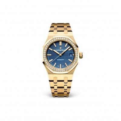 AUDEMARS PIGUET ROYAL OAK 37MM BLUE DIAL 15451BA